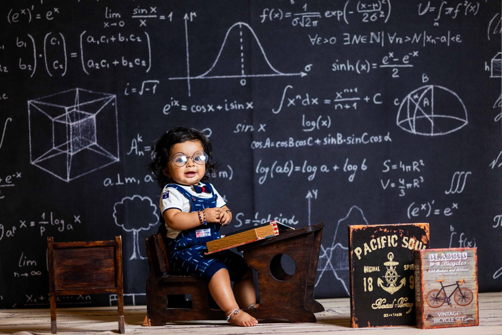 Baby photoshoot in Basaveshwaranagar - Trikona Studio