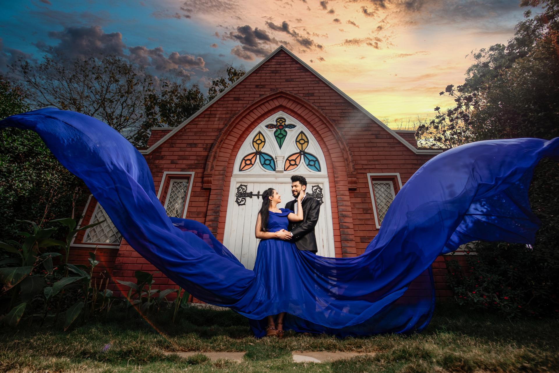 Pre-wedding photographer in Bangalore - Trikona Studio